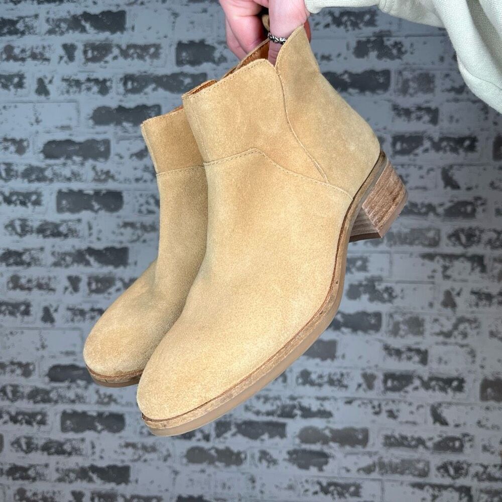 Lucky brand | women leather suede booties